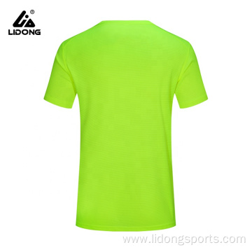 Cheap Gym Fit Quick Dry Polyester Running Tshirt